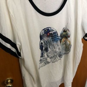 Excellent used condition worn once Torrid Star Wars shirt